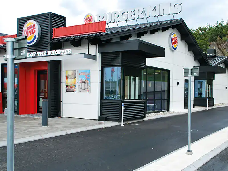 Burger Kingin sähkötoimiset Drive Through -liukuluukut, Munkedal