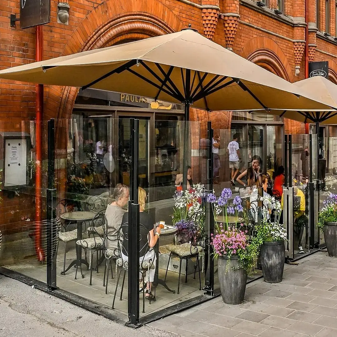 Bahama aurinkovarjo kaupunkiterassilla – tyylikäs ja kestävä ratkaisu